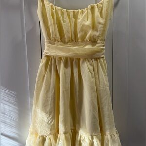 Lucy in the Sky Women’s Yellow Dress